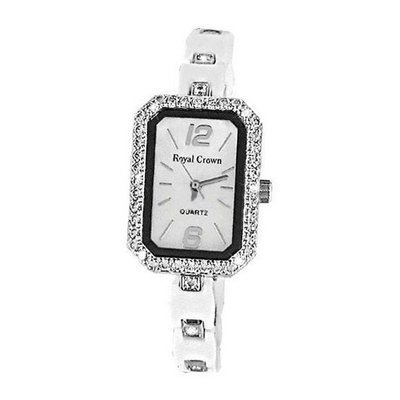 Smays Ladies White Ceramic Diamond
