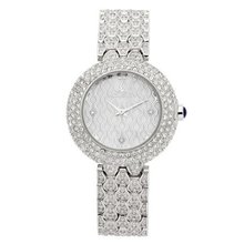 Smays Ripple Luxury Sparkle Female Crystal A1235 -Silver