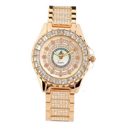 Smays Steel Czech Crystal Fashion Lady A749 -Gold