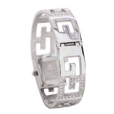 Smays Swarovski Crystal  A039 -Silver