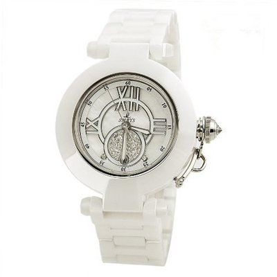 Smays Swarovski Crystal White Ceramics  A1087 -White