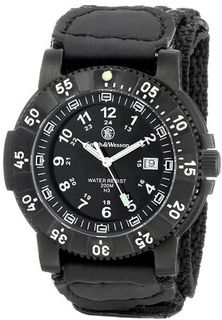 Smith & Wesson SWW-357-N 357 Tactical Swiss Tritium H3 Black Dial Nylon Band