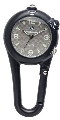 Smith & Wesson SWW-36-BLK Classic Black Dial Carabiner Pocket