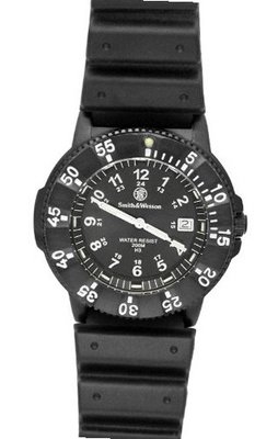 Smith & Wesson SWW-450-BLK Sport Swiss Tritium H3 Black Dial Black Band