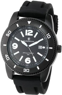 Smith & Wesson SWW-5983 Paratrooper Black Rubber Strap