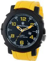 Smith & Wesson SWW-LW6098 EGO Bold Large Black Dial Rubber Band