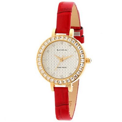 SODA Ladies / fashion / personalized / diamond Red
