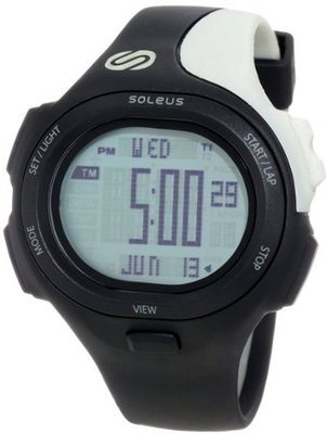 Soleus SR008005 P.R. Grey Digital Dial with Black Polythurethane Strap