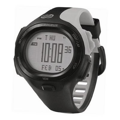 Soleus SR008052 P.R. Grey Digital Dial with Black and Grey Polyurethane Strap