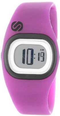 Soleus SR011505 Tigress Digital Chronograph and Purple Silicone Strap