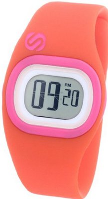Soleus SR011810 Tigress Digital Chronograph and Orange Silicone Strap