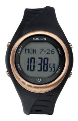 Solus Unisex Digital with LCD Dial Digital Display and Black Plastic or PU Strap SL-300-001