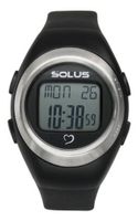Solus Unisex Digital with LCD Dial Digital Display and Black Plastic or PU Strap SL-800-201