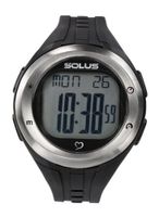 Solus Unisex Digital with LCD Dial Digital Display and Black Plastic or PU Strap SL-900-001