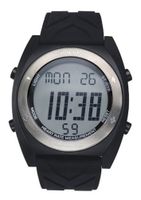 Solus Unisex Digital with LCD Dial Digital Display and Black Silicone Strap SL-310-005