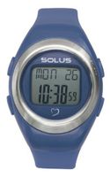 Solus Unisex Digital with LCD Dial Digital Display and Blue Plastic or PU Strap SL-800-204