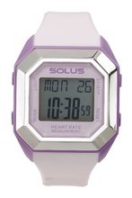 Solus Unisex Digital with LCD Dial Digital Display and Pink Plastic or PU Strap SL-840-006