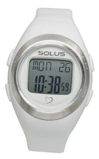 Solus Unisex Digital with LCD Dial Digital Display and White Plastic or PU Strap SL-800-202
