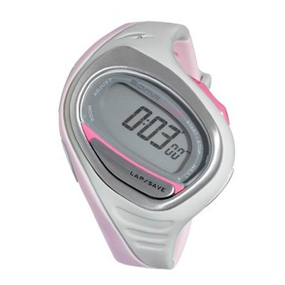 Soma DWJ060003 RunOne 300 Grey and Light Pink Strap Digital Sports