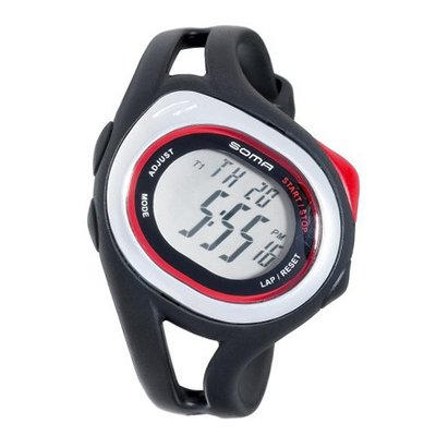 Soma DYK500001 RunOne S Black Strap Digital Sports