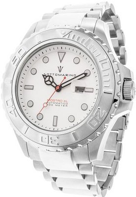 Sottomarino Mostro XL SM70157-B with Silver Stainless Steel Band