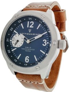 Sottomarino Oblo SM90030-A with Brown Leather Band
