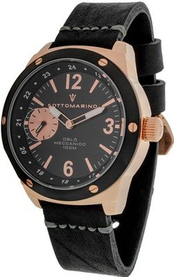 Sottomarino Oblo SM90030-C with Black Leather Band