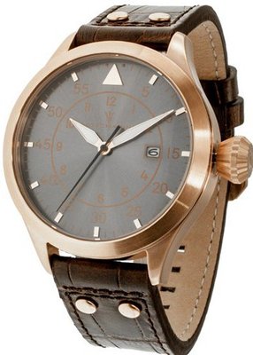 Sottomarino Pilotare II SM10339-H with Brown Leather Band