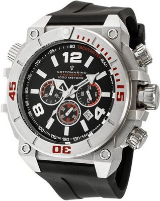 Sottomarino Pro Series III SM90010-D with Black Resin Band