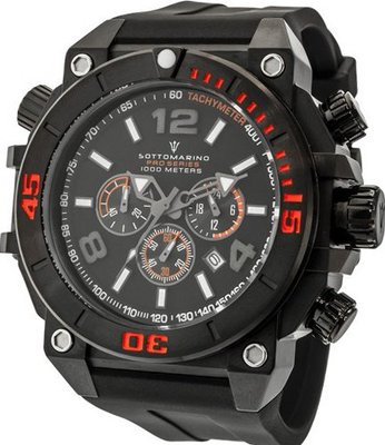 Sottomarino Pro Series III SM90010-E with Black Resin Band