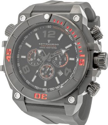 Sottomarino Pro Series III SM90010-F with Black Resin Band