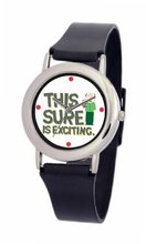 South Park D1542SS414 Torino Collection Mr. Garrison Black Plastic Strap