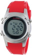 Spalding Unisex SP4000-003 The Grip Textured Red Strap Digital