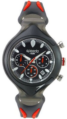 Speedo Analog Chrono Black Dial #SD55160BX