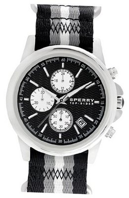 Sperry Top-Sider 'Halyard' Chronograph Nylon Strap , 42Mm