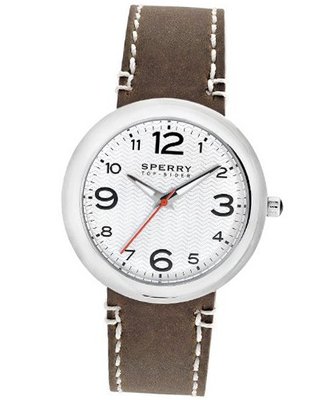 Sperry Top-Sider , Sandbar Brown Leather Strap 40mm 102043