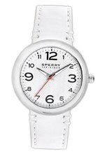Sperry Top-Sider , Sandbar White Leather Strap 40mm 102044