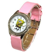 Spongebob Squarepants Pink Childrens Quartz SB25