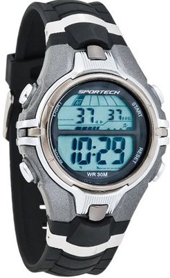 Sportech HA0264 - Digital Sport - Black & Silver