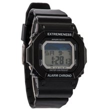Sportech `s SP10502 - Sport Digital - Black Multi-fonction & Water Resistant