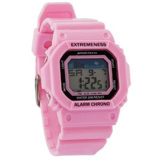 Sportech `s SP10504 - Digital Sport - Light Pink Water Resistant Extreme