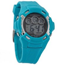 Sportech SP10603 - Digital Sport - Light Blue Water Resistant Digital