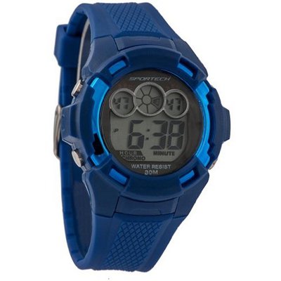 Sportech SP10604 - Digital Sport - Blue Water Resistant Digital