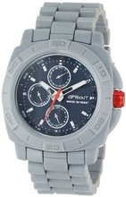 Sprout ST/3803NVGY Multi-Function Bamboo Dial Grey Corn Resin Bracelet