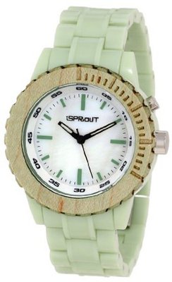 Sprout ST/6500MPLG Light Green Resin Bracelet Luminous