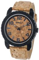 Sprout ST/7009CKCK Black Corn Resin Case Cork Dial and Strap
