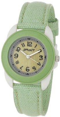 Sprout ST1013LGIVLG Light Green Organic Cotton Strap