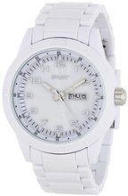 Sprout ST3100MPWT Mother-Of-Pearl Dial White Corn Resin Bracelet