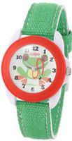 Sprout Unisex SC/1000RDWTGN Easy-to-Read Fonsworth's Fly Trap Dial Green Organic Cotton Strap