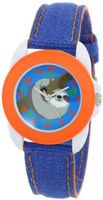 Sprout Unisex SC/1001ORWTBL Easy-to-Read Steve "The Original Tree Hugger" Dial Blue Organic Cotton Strap